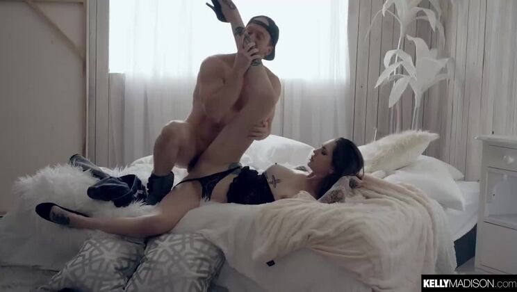 [KellyMadison] - Brunette and Inked Kelly Madison with Rocky Emerson - Kelly Madison - Ryan Madison - Rocky Emerson