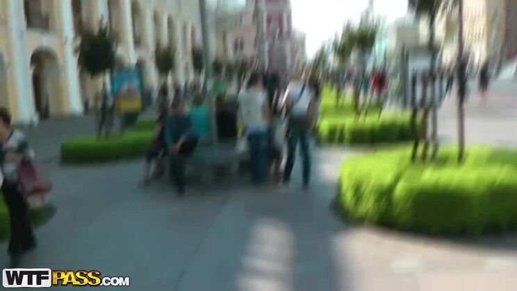 [PublicSexAdventures] - Isabella Clark's Crazy Outdoor Fisting with Blonde - Isabella Clark