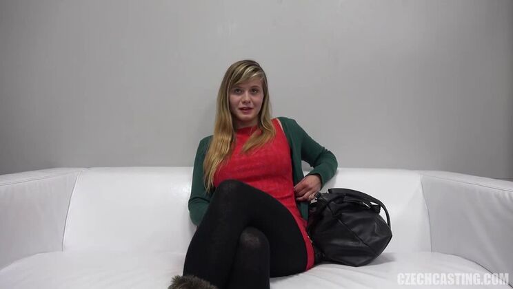 [CzechCasting] - European Blonde Squirting in Czech Casting - George Uhl - Mia El Camino
