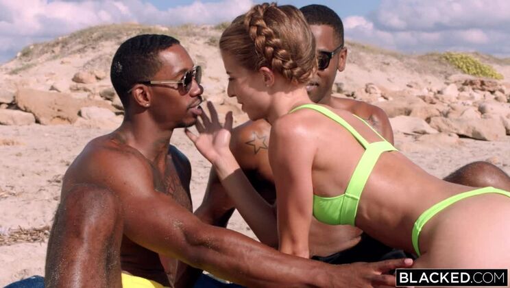 [BLACKED] - Three Way Fun with Jesus, Darrell, and Emelie - Jesus Reyes - Darrell Deeps - Emelie Crystal