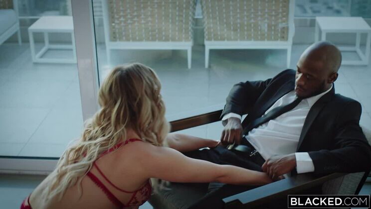 Interracial Doggystyle with Tattooed Blonde Kayley