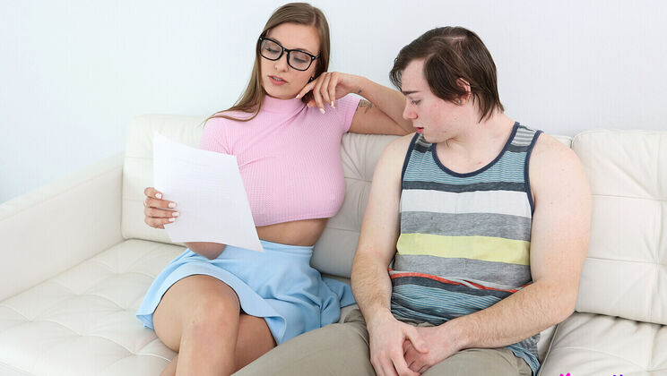 Kenzie Love’s Tattoos & Glasses Make Her Sexier