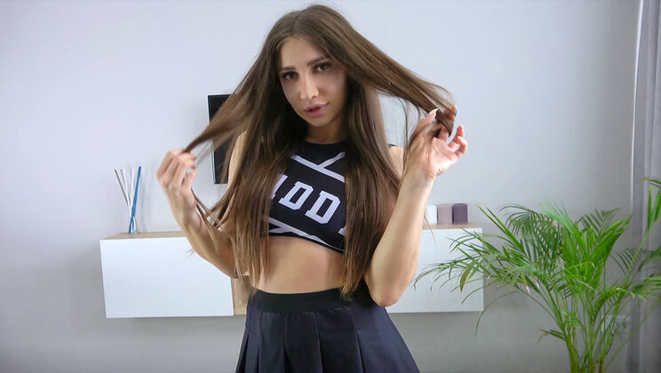 Kriss Kiss's Cheerleader Butt