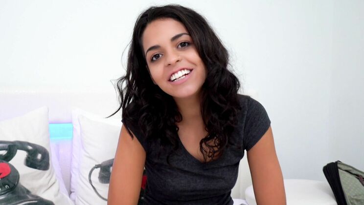 [MyPervyFamily] - Cum in Mouth for Interracial Stepbrother - Vienna Black