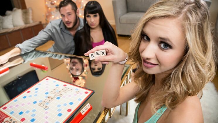 [PrettyDirty] - Brunette and Latina Sisters: Sin and Cumshot