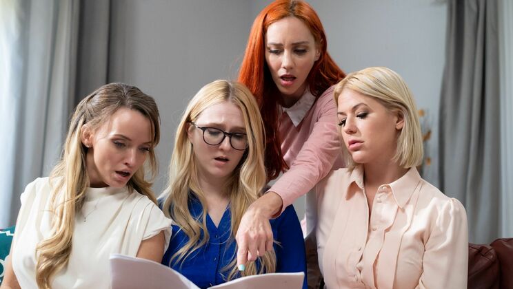 [Girlsway] - Jupiter Jetson and Kit Mercer Lesbian Kiss - Pristine Edge - Kit Mercer - Audrey Madison - Jupiter Jetson