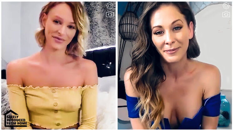 Lesbian Stepfamily Fun with Sex Toys