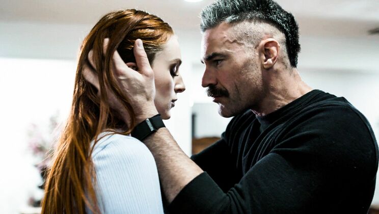 Old Man Cheats with Young Redhead