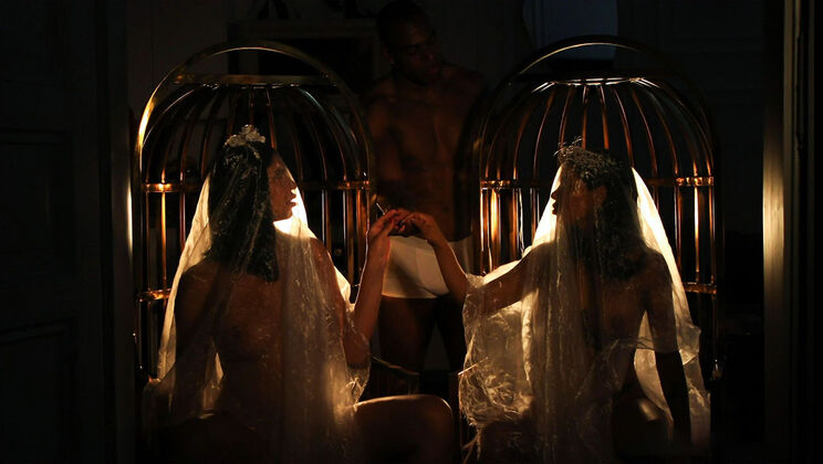 [MYLF] - Canela Skin and Kira Queen's Lesbian Wedding Night - Canela Skin - Kira Queen - Aaron Rock