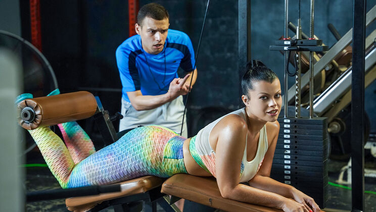 [MYLF] - Nadia's Gym Play - Nadia White - Johnny The Kid