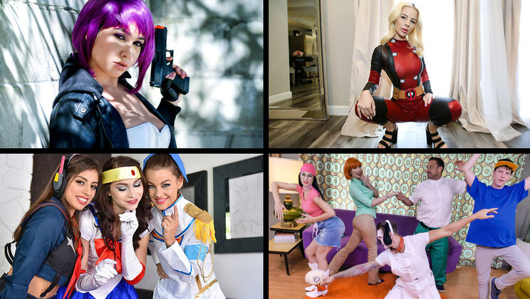 [TeamSkeetSelects] - Adult Cosplay Compilation with Karlee Grey, Keira Croft, Jessie Saint