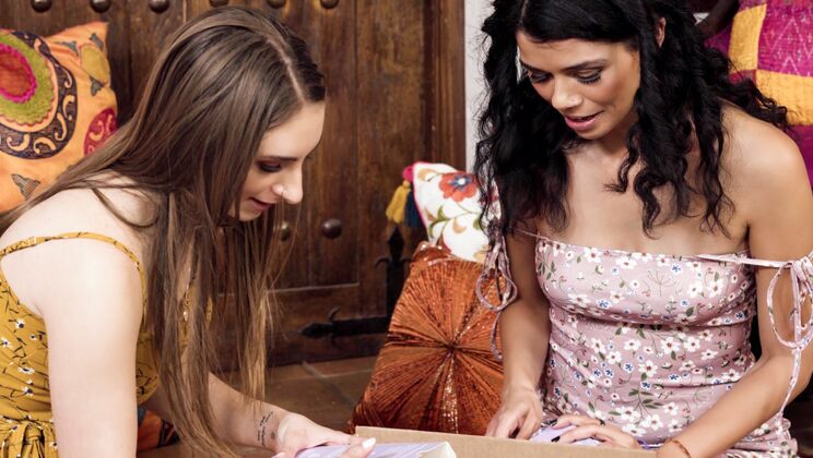 Penelope and Harley's Lesbian Box of Pleasure