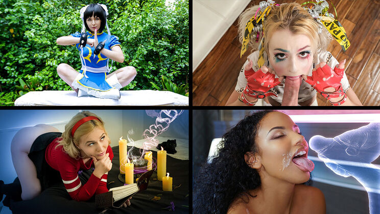 [TeamSkeetSelects] - Halloween Sluts Video - Bella Rose - Alexa Nova - Nova Cane - Lily Lane