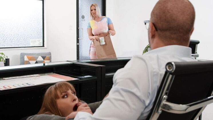 [Brazzers] - Reverse Cowgirl with a Big Titted Secretary