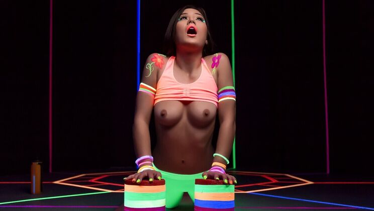 Kendra Spade Enjoys Johnny's Glowing Rod