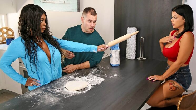 [Brazzers] - College Bestie Cheats with European Guy