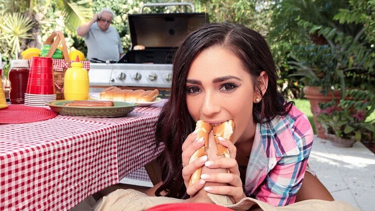 [SneakySex] - Short Hair, Don't Care: Park Bench Fuck