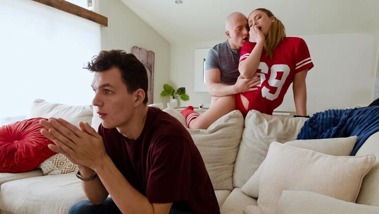 [SneakySex] - Face Sitting and Pussy Licking with Lucy Doll - Lucy Doll - Zac Wild