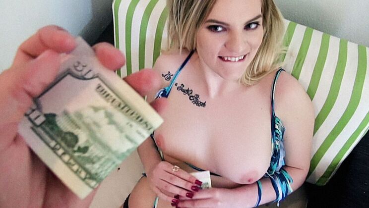 [StreetBlowJobs] - Natural Tits Babe Sucks and Fucks - Tyler Steel - Crystal Young