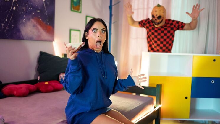 Halloween Prank Turns into Anal Sex