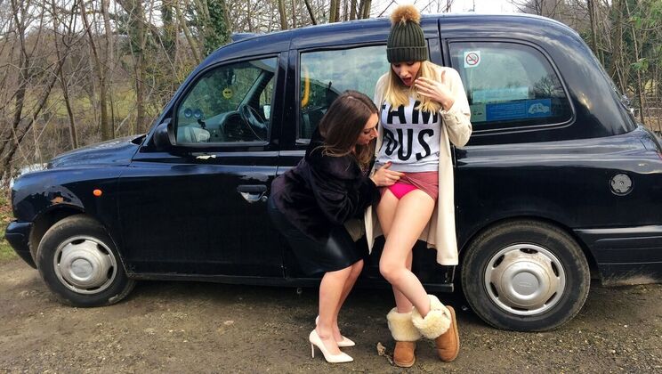 Stunning Blonde Danielle Maye's Car Sex Adventure