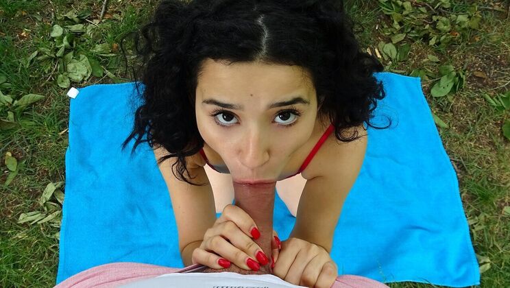 Cowgirl Fucks Outside with POV