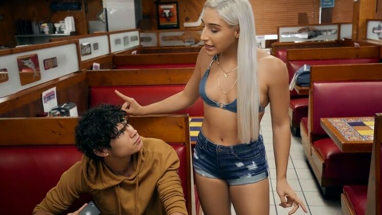 Small Tits Blonde Abella Danger Gets Doggystyle