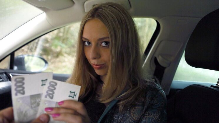 Doggystyle with a Cute Bald Russian Girl