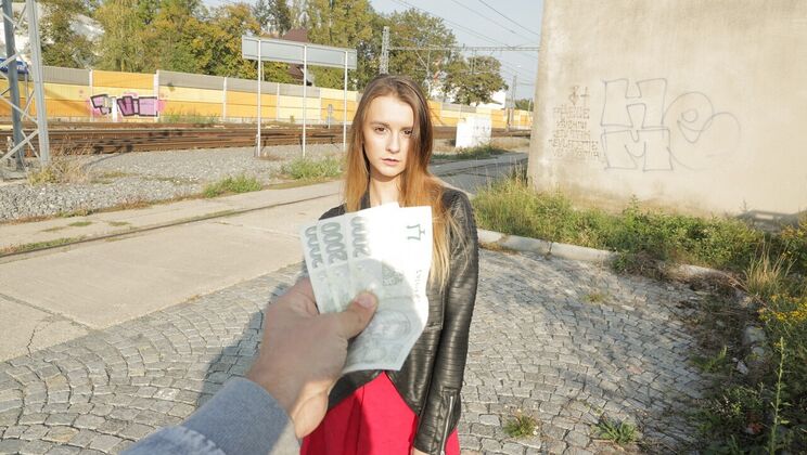 [PublicAgent] - Pantyless and Getting Fucked Doggy Style - Thomas Hyka - Adelle Unicorn