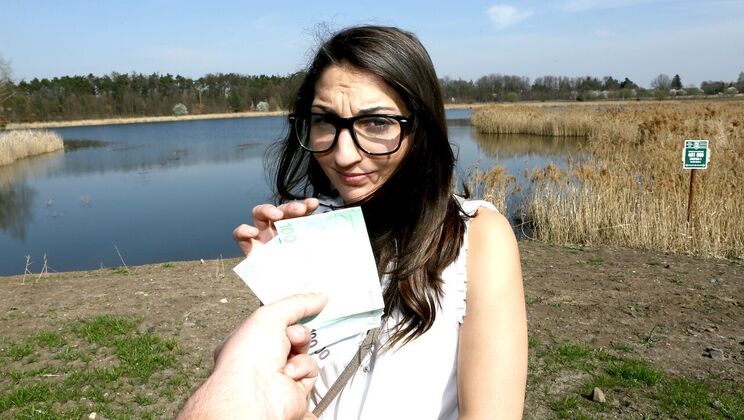 Cock for Pussy in Outdoor Setting