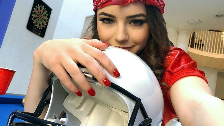 Girlfriend Pays for Losing Bet