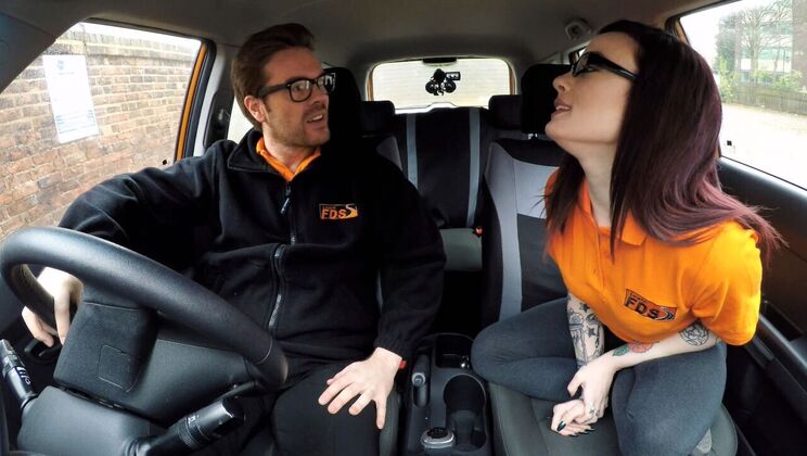 [FakeDrivingSchool] - Petite Teen Creampie Surprise - Ryan Ryder