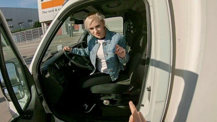 [StrandedTeens] - Rossella Visconti Moving Truck Fuck - Erik Everhard - Rossella Visconti