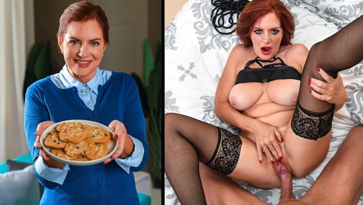 [LookAtHerNow] - Grandma's Natural Tits and Hairy Pussy