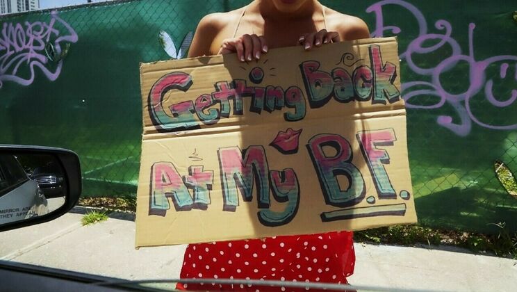 [StrandedTeens] - Small Tits Blonde Rides Dick - Brick Danger - Emma Hix