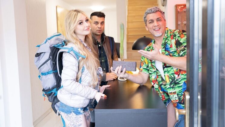 [FakeHostel] - Sexy Fight for Love with Ass Fingering & Squirt - Steve Q - Don Diego - Baby Kxtten