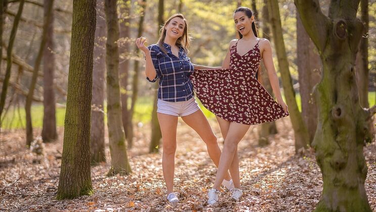 Tattooed Beauty Gets Pierced and Licked by Friend