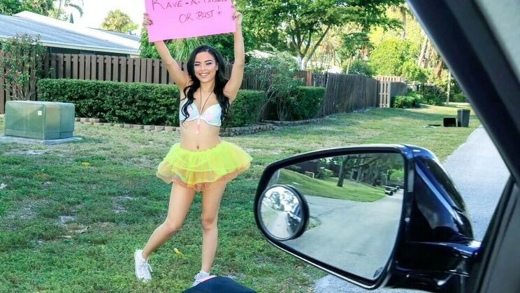 [StrandedTeens] - Black Beauty Fucks Outdoors - Tony Rubino - Maya Bijou