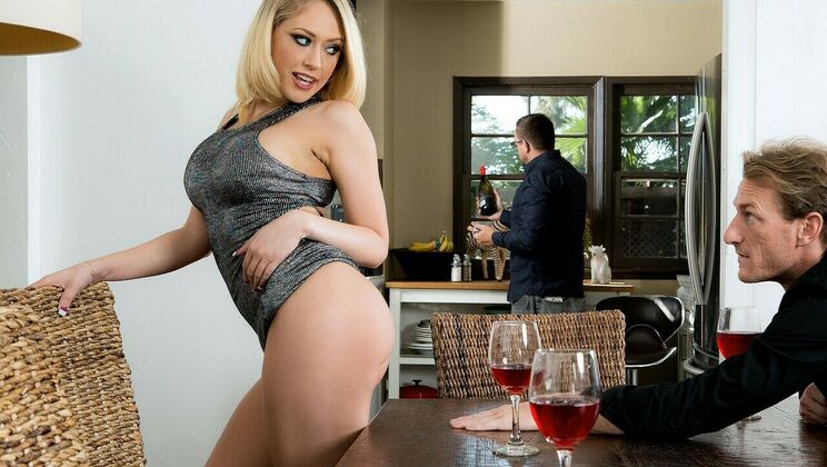 [PornstarVote] - Kitchen Fucking with Kagney Linn Karter's Bubble Butt - Kagney Linn Karter