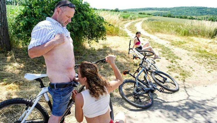 [GrandparentsX] - Brunette Mature Blowjob and Facial - Melany - Julia North