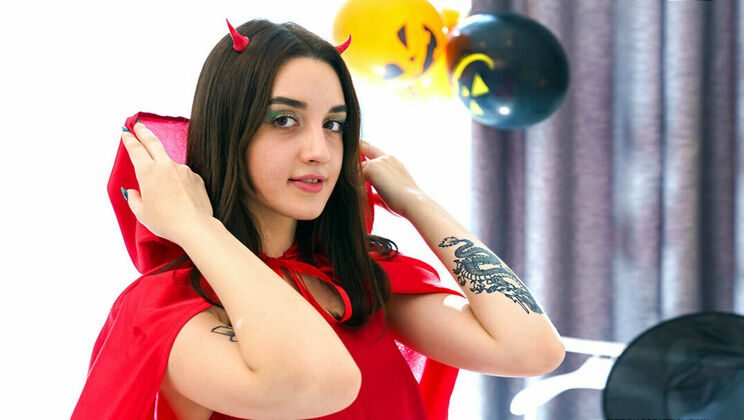 [ClubSweethearts] - Teen Eva Tender's Halloween Solo Play - Eva Tender