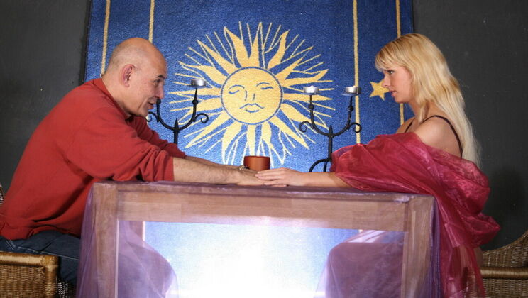 [Oldje] - Blonde Teen Tina Gets Doggystyle by Older Man - Tina - Wong