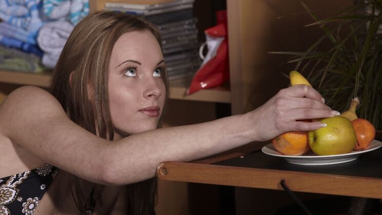 [Oldje] - Gita Blonde's Cum Swallowing Skills Impress Walter - Walter - Gita Blonde