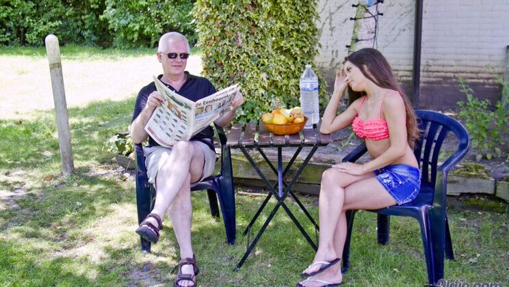 [Oldje] - Deepthroat and Doggystyle: Nick and Anita's Sex Encounter - Nick - Anita Berlusconi