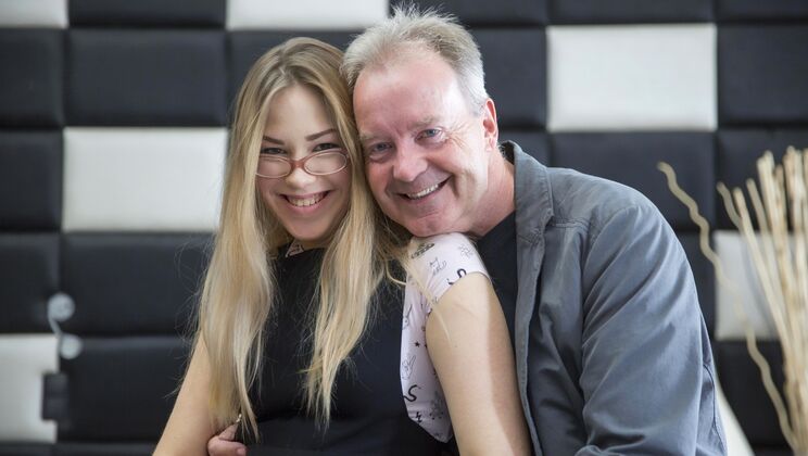 [Oldje] - Big Cock Fucking and Cum Swallowing Action - Selvaggia - Boris