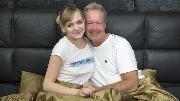 [Oldje] - Natural Tits and a Big Cock - A Sexy Pair - Lucette Nice - Boris