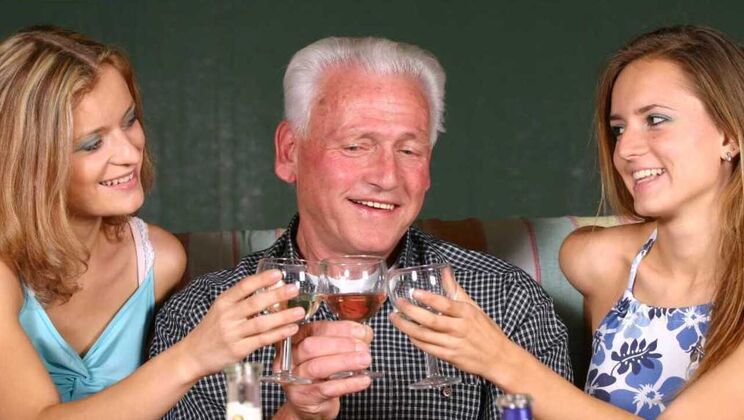 [Oldje] - Kissing and Sipping Wine - Barry - Zetta - Sally Teen