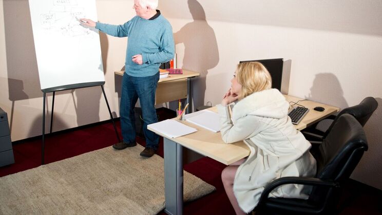 [Oldje] - Blonde and Beautiful Anal - Nick - Alice Marshall