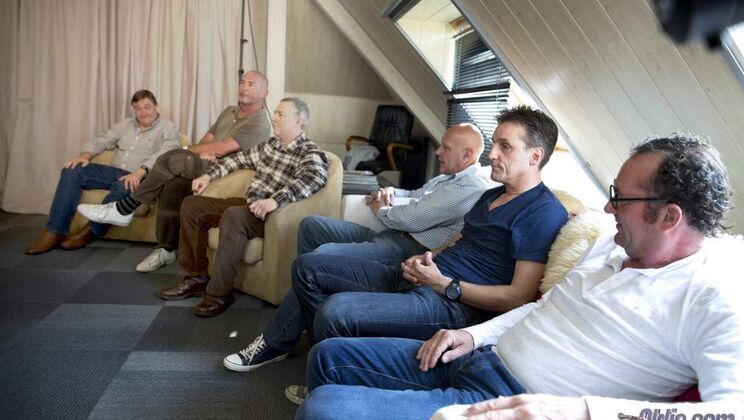 [Oldje] - Pussy Licking and Ass Licking in Gangbang - Gina Gerson - Ben - Hugo - Nico