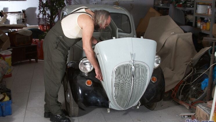 [Oldje] - Old and Young - A Sexy Brunette Gets Fucked - Attilah - Madison Parker